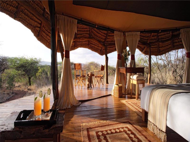 ホテル Elewana Lewa Safari Camp Timau エクステリア 写真
